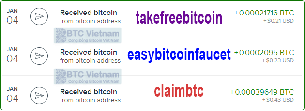 Các web cho phép đào Bitcoin Free