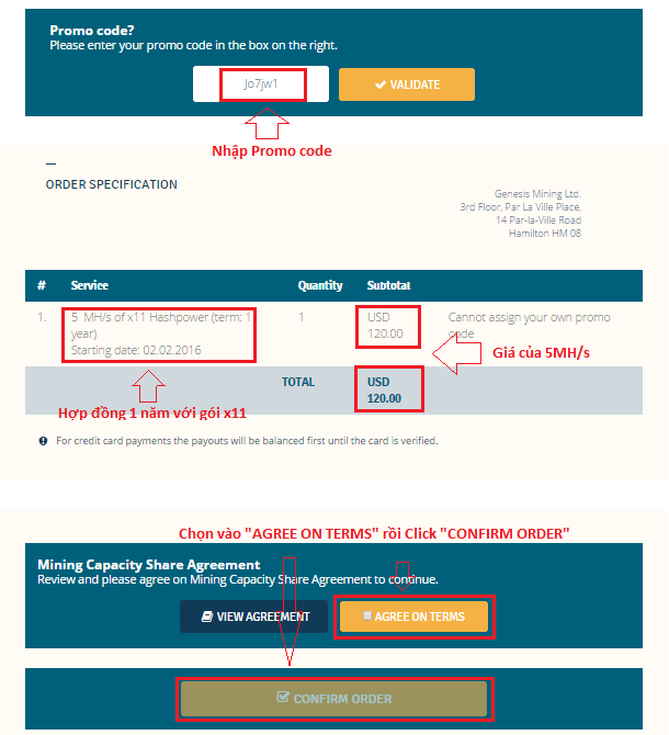 Genesis Mining - Công nghệ đào Bitcoin qua website